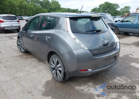 2016 Nissan Leaf Sl z USA, uszkodzony, nr VIN 1N4BZ0CP2GC311483